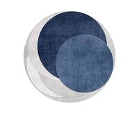 PALVIT Tapis de chevet, 300 x 300 cm, tapis de chambre à poils courts avec fond antidérapant pour canapé, table, salon, cuisine, salle de bain, tapis de sol rond lavable pour décoration d'intérieur