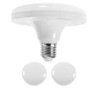 PAMINGONO 3 Pièces Ampoule LED à Vis E27 24w 220v, Éclairage Large Blanc | Pc, Forme Plate, Installation Facile, pour Plafonnier, Chambre Garçon Fille, Bureau, Plantes D’intérieur