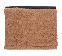 PAMINGONO Housses D'accoudoirs Style Peluche Hiver en Sherpa Protection Antidérapante et Confortable, Lot de 1 Paire pour Chaise de Bureau et Gaming