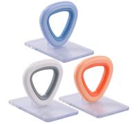 PAMINGONO Lève-poignée de Siège de Toilette en Plastique 3pcs, Accessoires Wc Pratiques pour Soulever Couvercle, Adapté à Tout Abattant, pour Maison et Voyage