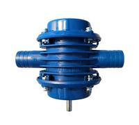 PAMINGONO Pompe à Eau Auto-amorçante Mini-pompe en Plastique Technique Compatible Perceuse Manuelle Capacité Maximale 60l/min pour Irrigation et Usage Domestique