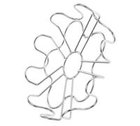 PAMINGONO Rack à Œufs Acier Inoxydable de Vapeur Multiprise pour Cuiseur à Œufs Panier Vapeur Cuisine Support pour Cocotte Chaudière Électrique Pression Modèle Floral