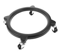 PAMINGONO Support pour Réservoir de Propane en Acier Inoxydable Roues Pivotantes et Base à 4 Roues Cuisine Domestique et Barbecue Extérieur