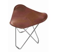 Pampa Flying Goose Tabouret Cuero Chrome - Cuir Montana - 7340172614326