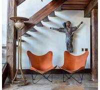 Pampa Mariposa Butterfly Chair Fauteuil Cuero - 7340172610274