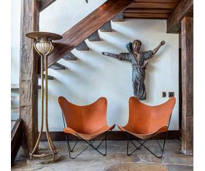 Pampa Mariposa Butterfly Chair Fauteuil Cuero - 7340172610274