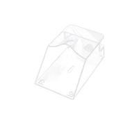 Pamtns Couvercle Étanche pour Bouton de Sonnette Couvercle Transparent étanche pour Sonnette Sans Fil Protection Sonnette Exterieur Pluie Étanche Boîtier Mural Housse de Protection Transparente