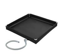 Pan de douche - base de lavage pliable, plateau de douche étanche | Plate-forme de bain debout pliable, carter de douche extérieur prêt pour le drainage pour la teinte de