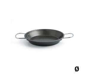 Pan Quid Senia Noir Métal Acier - Ø 42 cm