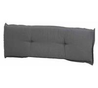 Panama gris, coussin pour banc 140 cm 50% coton / 45% polyester