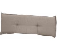 Panama taupe, coussin pour banc 140 cm 50% coton / 45% polyester