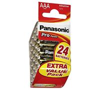 Panasonic Piles Pro Power AAA alcalines – Pack de 24