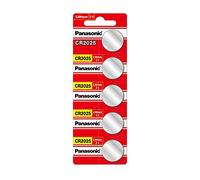 Panasonic 2 piles bouton CR2025 3 V au lithium