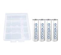 Panasonic BK-3MCCEC4BE eneloop 1900mAh Lot de 4 piles Ni-MH AA/Mignon/LR6 prêtes à utiliser in ox