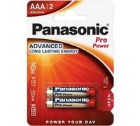 PANASONIC Blister de 2 Piles Alcaline Pro Power Gold AAA LR03-1,5V