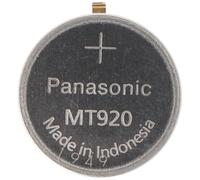 Panasonic Citizen Batterie à condensateur 295-40, 295-56, 295-5600, MT920 idéale pour Citizen calibre E767M, montres solaires, avec cosse à souder, 1,5V