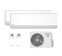 Panasonic Climatiseur Dual Split Etherea, 2 Unités Intérieures de 12000 Btu