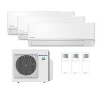 Panasonic - climatiseur trial split srie tz super compact r32 panasonic 9000+9000+9000 - avec wifi et nanoex