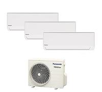 Panasonic - climatiseur trial split srie tz super compact r32 panasonic 9000+9000+9000 - avec wifi et nanoex