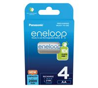 Panasonic Eneloop (4 pcs, AA, 2000 mAh), Batteries + piles