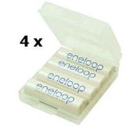 Panasonic Eneloop AA batteries 1900mAh rechargeables avec faible auto-décharge - lot de 16 pièces