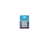 Panasonic Piles rechargeables Eneloop AA (HR6) 1,2V 1900 mAh Pack de 4