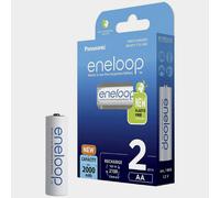 Sanyo Pile rechargeable eneloop BK-3MCDE/2BE AA 1,2V Ni-MH 2000 mAh prêt à l'emploi Lot de 2
