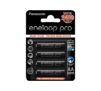 Eneloop Bk-3hcde/4be 2500mah Rechargeable Battery 4 Units Argenté