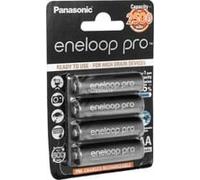 Panasonic – Piles rechargeables Eneloop Pro – AA 2500 mAh – 4 pièces