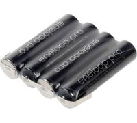 Panasonic Pack de piles rechargeables 4x LR3 (AAA) 137387 NiMH 4,8 V 900 mAh