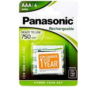 Panasonic Evolta Piles rechargeable AAA 750 mAh Multicolore