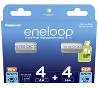 Panasonic Jeu de piles rechargeables LR03, LR6 8 pc(s)