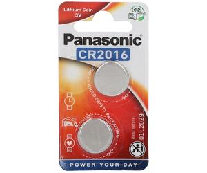 Panasonic® Lithium Coin Piles CR2016 3V 2 pc(s)