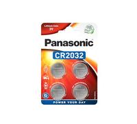 Panasonic Piles bouton Lithium CR2032 – 220 mAh – Lot de 4