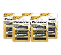 Panasonic Lot de 5 Lots de 2 Piles Alcaline Power LR20/D (Mono) 1,5 V