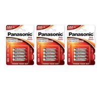 Panasonic LR03PPG / 12BW Pro Power batterie alcaline (Mignon AAA, LR6, 12-Pack)