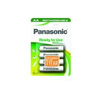 Panasonic P6E/4BC rechargeable EVOIA Mignon AA Batterie 4er Pack