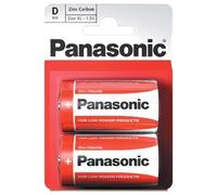 Panasonic - pack de 2 piles C R14 - longue durée