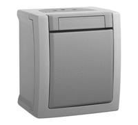 Bouton-poussoir VIKO 90591003-DE Pacific gris