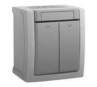 Panasonic Panasonic Interrupteur de volet roulant FR en saillie IP54 90591018-DE Quantité:1