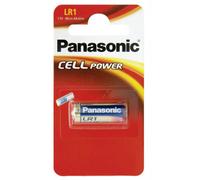 Pile alcaline LR1 MN9100 AM5 1,5V PANASONIC Cell Power Blister d'1 pile