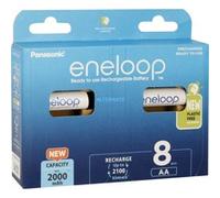 Panasonic Pile rechargeable Eneloop BK-3MCDE/8BE NiMH 2000 mAh 1,2 V 8 pièces