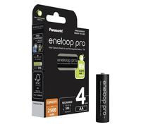 Panasonic – Piles rechargeables Eneloop Pro – AA 2500 mAh – 4 pièces