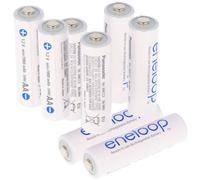 Panasonic précédemment Sanyo HR-3UTGA eneloop standard battery Mignon / AA 2000mAh 8er + AccuCell Safe