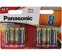 Panasonic Pro Power LR6PPG/8BW Pile Alcaline