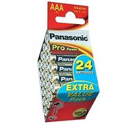 Panasonic Pro Power - Piles (alcalines, AAA), paquet de 24 pièces