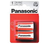 Panasonic - pack de 2 piles C R14 - longue durée