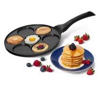 Pancakes Poêle à crêpes Crêpes triple revêtement Œufs au plat Oladji