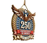 Pancarte Décorative 250 Panneau en Bois Rustique Patriotique