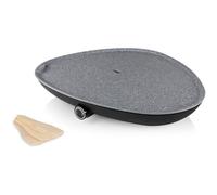 Pancha Électrique Triangulaire Pour 4/6 Personnes 2000w Gris Noir